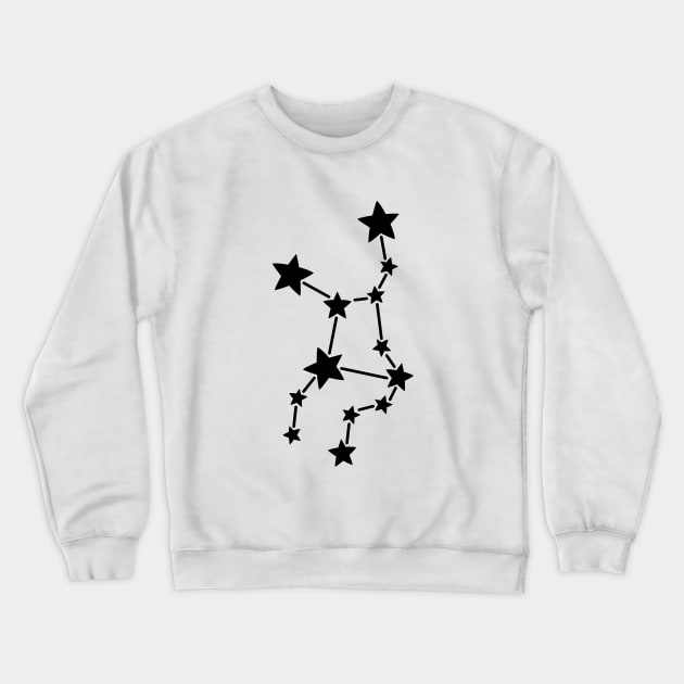 Virgo Constellation Crewneck Sweatshirt by Nessanya